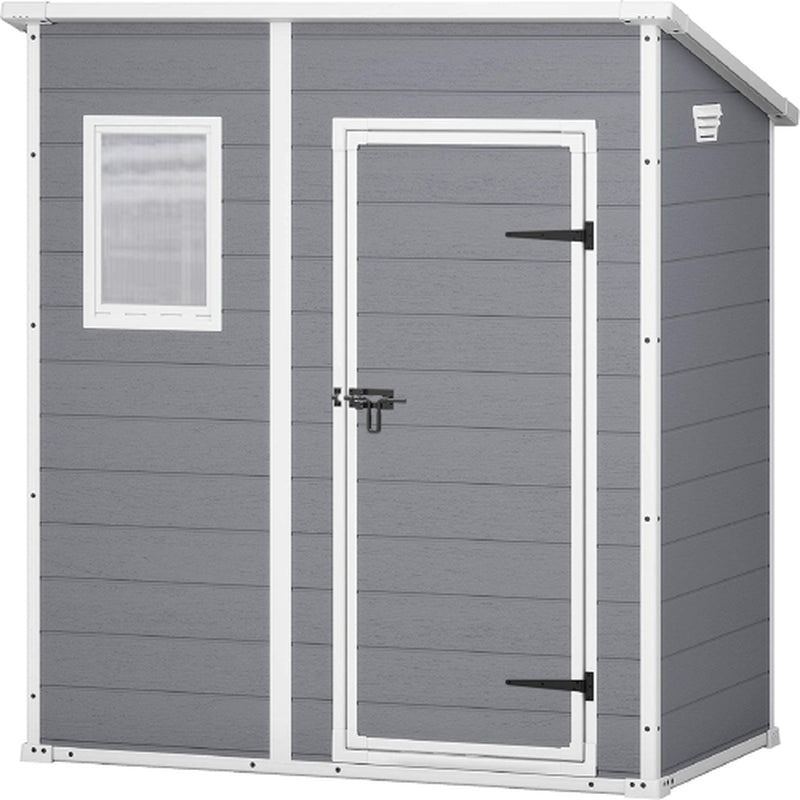 Keter Garden Tool Holder Manor 6X4 Pent Shockproof Resin